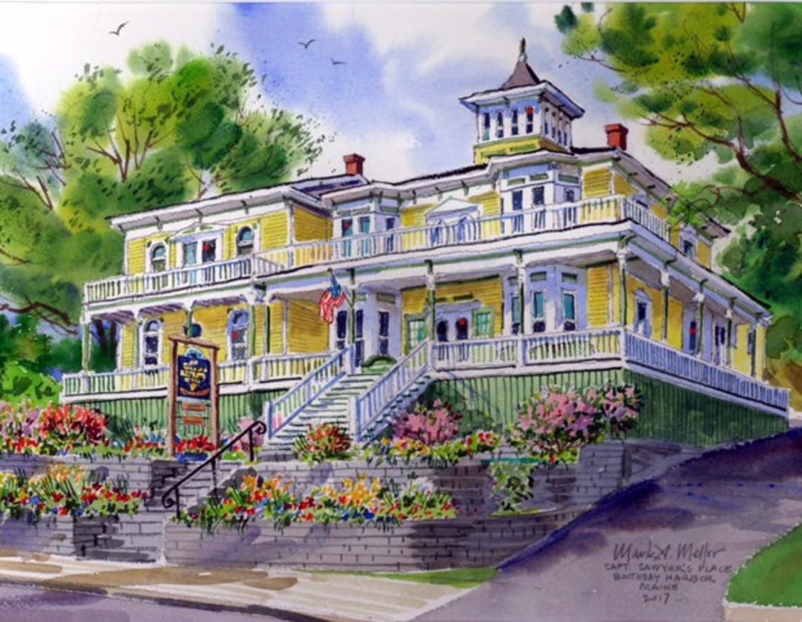 Captain Sawyer'S Bed And Breakfast 부스베이하버 외부 사진